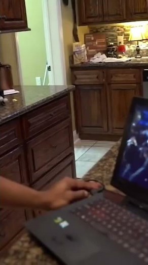 Angry man punch the computer #meme