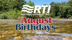 4 comments | We'd like to wish a very Happy Birthday to the remainder of our Drivers and Staff for August! We hope you enjoyed your special day! ☀️ | Riverside Transport - RTI | Facebook