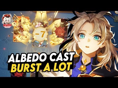 Albedo Burst Spam with Weapon Magic! | Genshin TCG