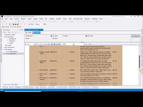 Custom Validation In SSRS