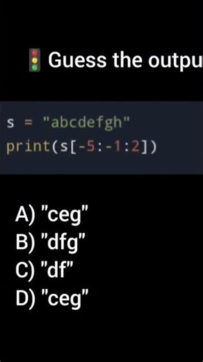 Guess it and comment the answer #codewithhunter #viral #python #coding