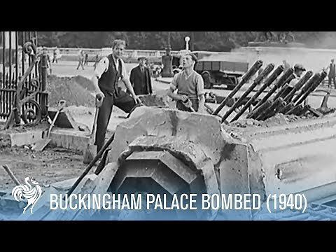 Buckingham Palace Bombed: The Aftermath of the German Blitz (1940) | War Archives