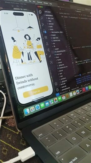 Flutter Tutorial for Beginners – Build This in 30s! #shorts #flutter