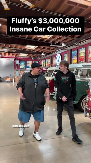 Fluffy’s $3,000,000 car collection will blow your mind 🤯 Gabriel Iglesias #fluffy #vw #volkswagen #gabrieliglesias | Daniel Mac