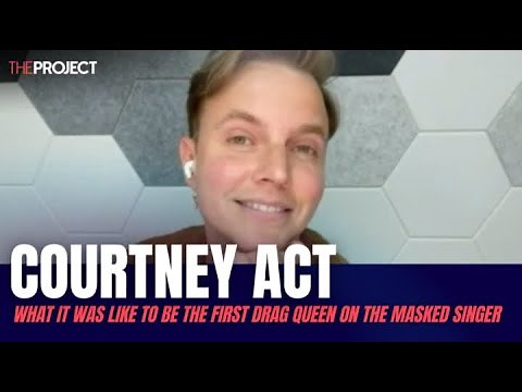 Courtney Act On What It Was Like To Be The First Drag Queen On The Masked Singer