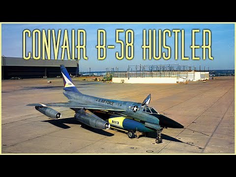 Convair B-58 Hustler: America’s First Supersonic Strategic Bomber