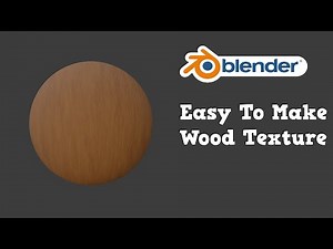 How To Make A Wood Texture In Blender