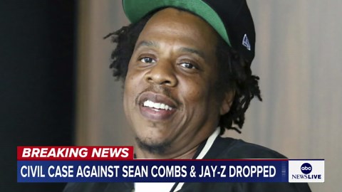 Civil case against Sean Combs & Jay-Z dropped