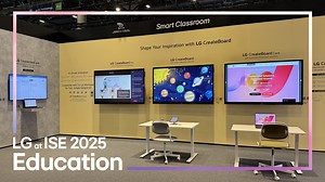 The future of education starts here! LG’s advanced signage solutions bring interactive and engaging learning environments to life. See how technology is transforming classrooms for the next generation. Watch now! #CustomizedSolutionsOptimizedGrowth #LGInformationDisplay #LG #ISE2025 #Education #CreateBoard #TechSolutions #FutureOfTech #Spain #Barcelona | LG Information Display | Facebook