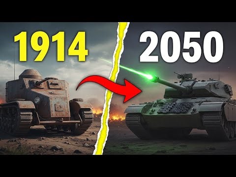 🇺🇸 American Tank Evolution (1916–2050) | How US Tanks Became Super Powerful