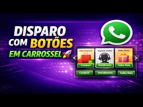 Disparo no WhatsApp com Botões em Carrossel (Método Profissional) NextLevel Digital