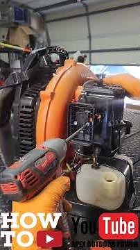 Echo backpack blower wont start-how to repair #fy #fyp #foryoupage #echo #blower #smallengine #diy