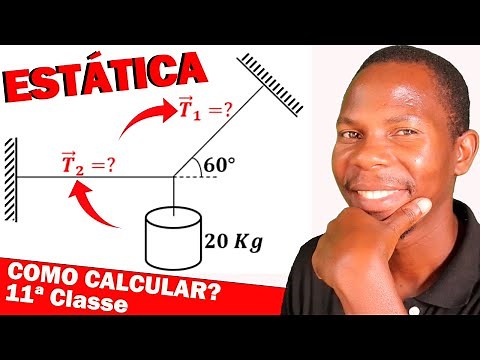 [PASSO A PASSO] Como Calcular a Tensão Aplicada numa Corda | Estática | ‪@estevaomanueljoao‬