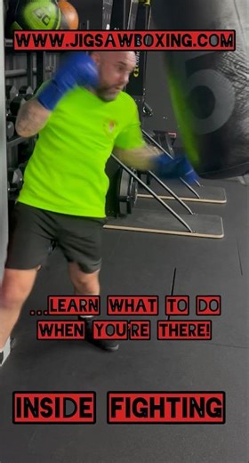 INSIDE FIGHTING EXPLAINED IN 30 SECONDS! #boxing #fightprep #training #learning #sparring #fighter