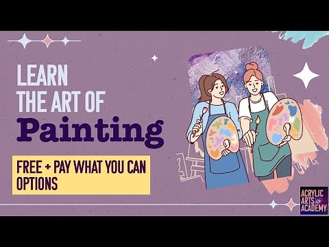 Free & Premium Online Acrylic Painting Courses for Beginners | Acrylic Arts Academy