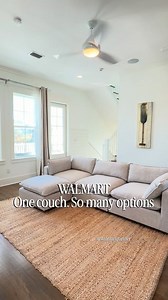 We just added this modular couch from Walmart to our vacation home in Florida! #walmartpartner It’s seriously so comfy and the fact that we can move it around so easily is such a plus! I linked it in my Walmart storefront. | Pleasantlybuilt