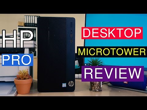 HP Desktop Pro Microtower Review!