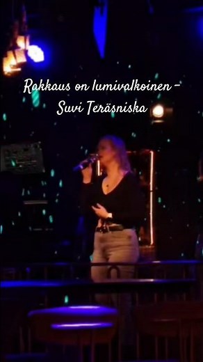 Rakkaus on lumivalkoinen - Suvi Teräsniska #karaoke #rakkausonlumivalkoinen