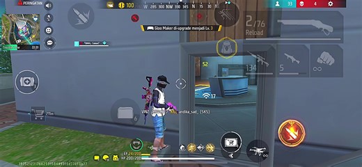 Keterampilan Rusher Free Fire Terbaik