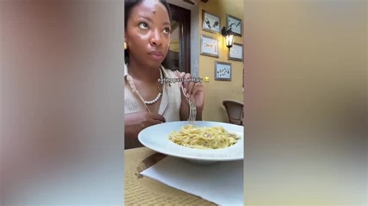 American Millennial Films Herself Eating Pasta in Italy—Then Comes Outrage
