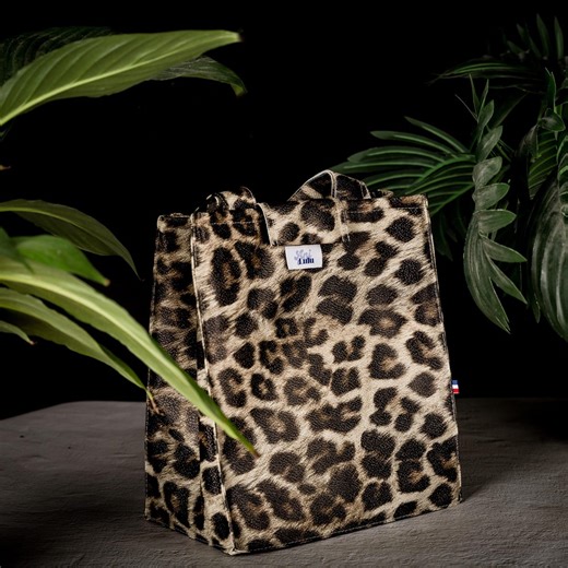 Animal Print Lunch Bag - Etsy