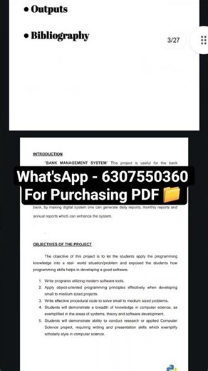 IP Project File || CLASS 12th [2025-26] || BANK MANAGEMENT SYSTEM