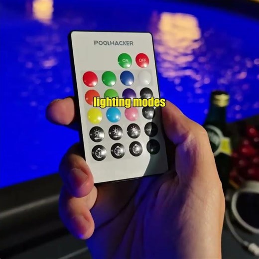 Upgrade your pool with this best Solar Pool Light from Poolhacker! #pool #solarpoollights