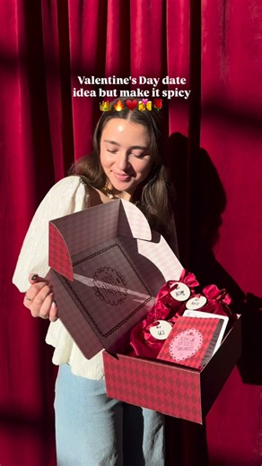 Mentionables on Instagram: "This exclusive limited-edition box launches tomorrow, Jan 2nd at 8am mst! 🎉 Designed to set the mood, spark connection & invite a little playful competition. Inside, you’ll find three satin bags labeled For Her, For Him & For us. Quantities are limited so act fast! ♥️👑 #modelfreelingerie #valentinesdaybox"