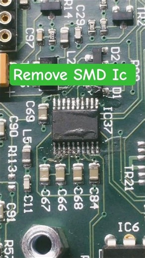 SMD IC Desoldering with Hot Air Gun – Fast & Safe Method