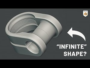"Infinite" Shape Hard Surface Modeling in Blender (Tutorial)