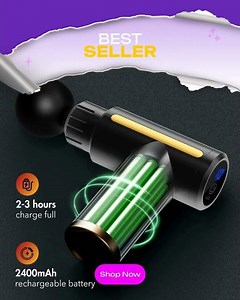 Compact Handheld Muscle Massager