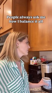 I’m often asked how I balance being an actress, a producer, a podcast host, a business owner, a wife, a mom of four, and soon, an author…here’s the truth. Also, coffee is amazing. ☕️ | Jen Lilley