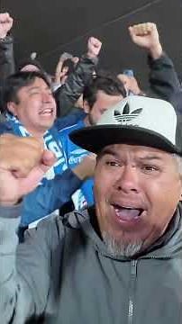 This is how the goal for the tenth title was celebrated at the Estadio Olímpico Universitario #cr...
