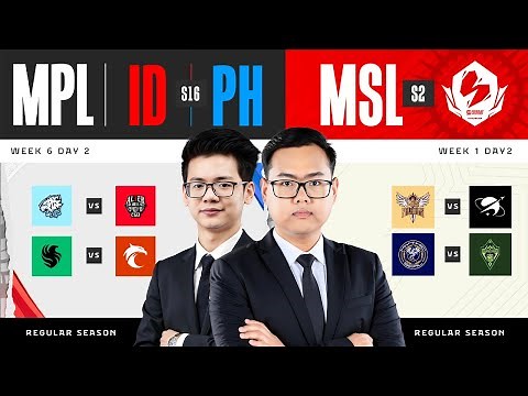 [Official Restream] MSL [S2] {W1D2}🔴MPL ID/PH [S16] {W6D2} 🇲🇲 LIVE🔴(Part3)