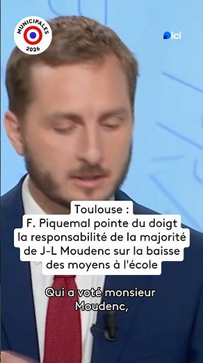 Toulouse - Excerpt from the debate: Piquemal criticizes Moudenc's team for the reduction in resou...