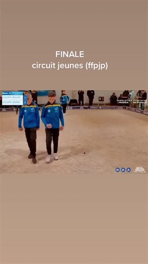 Finale circuit jeunes FFPJP en pétanque