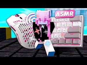 [SHORT ASMR] ASMR KEYBOARD AND MOUSE SOUND | MECHVIBES | Bedwars LUCKYVN