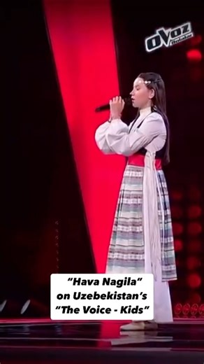 Center for Peace Communications on Instagram: "Hava Nagila performed on Uzbekistan’s The Voice - Kids. Shabbat shalom to all our friends 💙💙💙"
