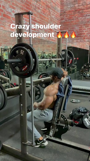 1.9M views · 10K reactions | Crazy shoulder development using smith overhead presses. #benchpress #dumbbells #fitness #fitfam#motivation #inspiration #workout #inspire#fitnessmotivation #bodybuilding#bodybuilder #fitforlife #strong#strongman #strongbench #tone #muscle#muscleandhealth #gym #bodypositivity#nevergiveup #perseverance #grind#gymmotivation #gymrat #instagram#strong #strength | Carlos Murray | Facebook