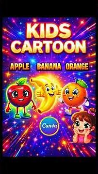 How to Make Kids Cartoon Videos in Canva (Full Tutorial)