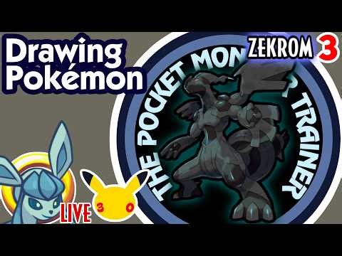Pokémon 30 - Drawing Pokémon From Every Game - Zekrom