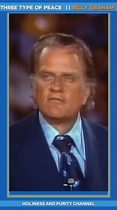 Three type of peace || Billy Graham (peace with God ) #holinessandpuritychannel #BillyGraham #jesus #jesus #faith | Holiness and Purity Channel