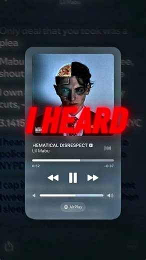 HEMATICAL DISRESPECT (Lil Mabu)
