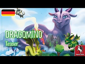 DRAGOMINO *Kinderspiel des Jahres 2021* |DE| Teaser, animiert | Pegasus Spiele