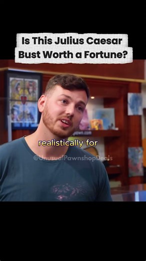 Pure Silver Julius Caesar Bust in a Pawn Shop?! #pawnstars