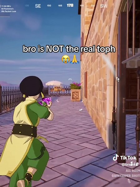 toph blind jokes are so funny #breavx #fortnite #fortnitebr #avatar #fyp