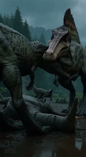 Spinosaurus vs Giganotosaurus The Ultimate Prehistoric Showdown! 🦖💥