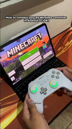 How to connect D2 Wireless Controller in Android or iOS? Step by step tutorial 🔥 #wirelessgaming