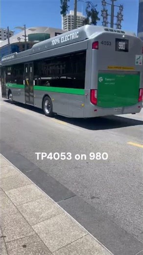 Transperth BZL on route 980. (One of Transperth’s electric buses) #electricbuses