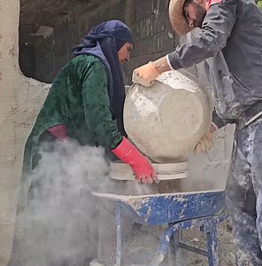 154K views · 4K reactions | The Success of Grandma's Window Installation Next to the Magic Cave | Natural Lives | Facebook